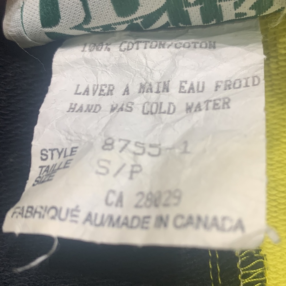 Made in🇨🇦VTG 90’ Two Pieces Cotton Bantry Bay by Leboff Blazer+Tank - Picture 9 of 15